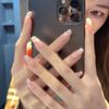 12 Size 24 Pcs Nail Tips False Nails Glitter Reusable Make You More Great For Wedding,Party,Holiday,Dating, Prom,Daily Life
