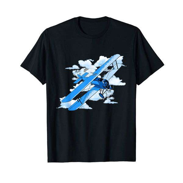 Vintage Aviation Biplane T-Shirt