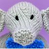 Knitted Elephants Pattern - Printed Pattern Knitting Booklet - Elliott & Emily the Elephants