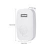 GOTOTOP Portable Air Purifier Cleaner Negative Ion Generator Sterilization Disinfection Device(White)