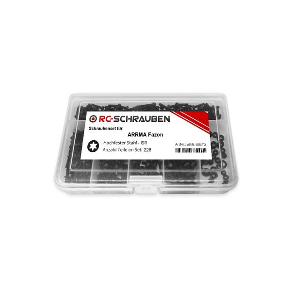 Screw Set for ARRMA Fazon Steel ISR/TX