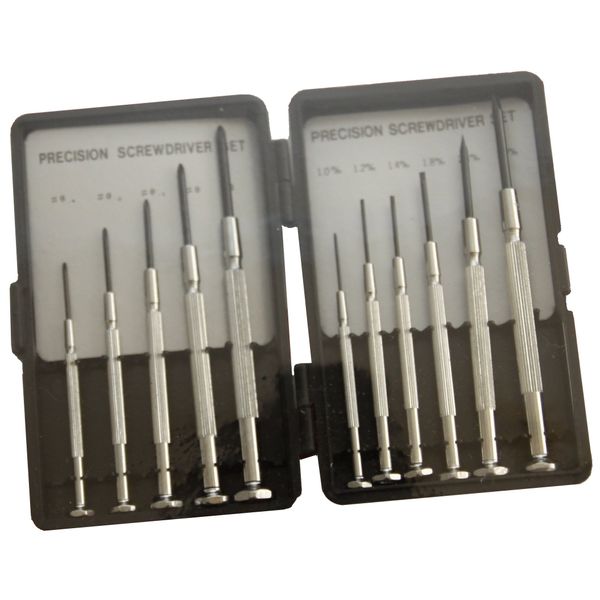 Esco EA552GC 11-Piece Set [+-] Screwdriver Set (Precision)
