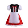 Lito Angels Little Red Riding Hood Costume Fancy Dress Up Set with Cloak for Kids Girls Age 5-6 Years