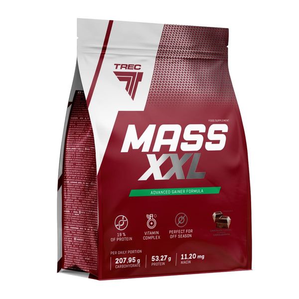 Mass XXL, Chocolate - 1000g