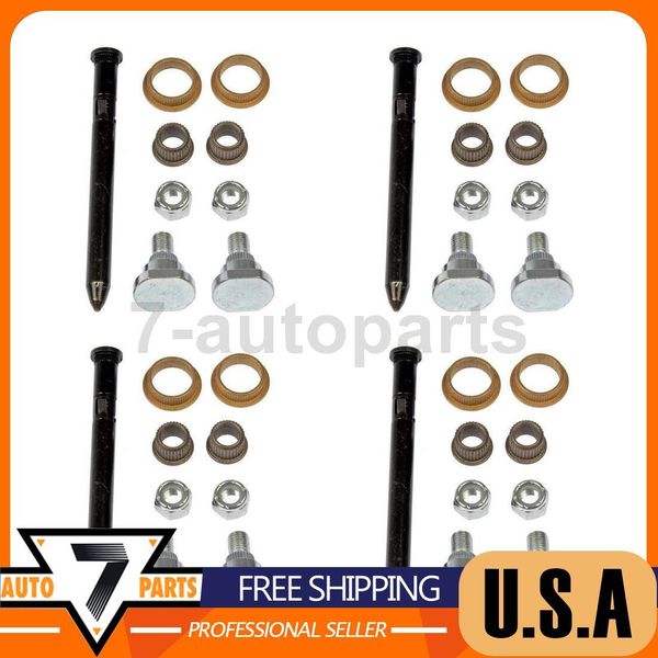 Front Door Hinge Pin and Bushing Kit Dorman - HELP 4x Fits 1982-1992 Camaro