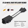 D-Lumina H7 LED Load Resistive Connectors LED Bulbs Error Free Anti Flickering Resistor Decoder Adapter Warning Canceller Capacitors