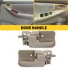 Fits Toyota 2003-2008 Corolla Inside Interior Door Handle Right & Left Set Beige