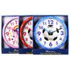Ravel Children's 25cm Time Teacher Wall Clock - White