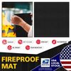 7.9"x7.9" Fireproof Heat Mat Floor Protective-Rug Fire Pad Flame Proof Resistant