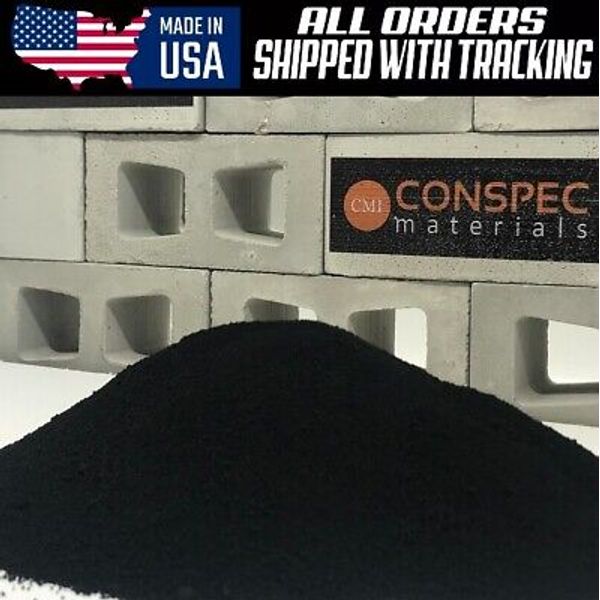 1 LB DEEP BLACK Concrete Color Pigment Dye for Cement Mortar Grout Plaster