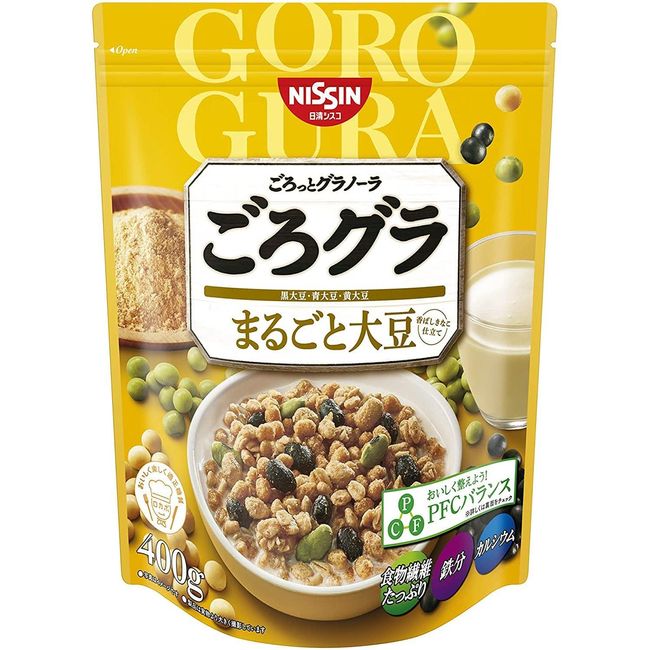 Nissin Gorogura Japanese Granola Cereal Mixed Beans 400g