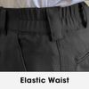 Golf Knickers Black Microfiber (Plus Fours) for Men - 34"