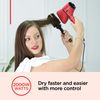 Revlon Airflow Control Dryer || Compact Dryer with Rotating Built-in Concentrator and Curl-Enhancing Diffuser, 2000W || RVDR5320