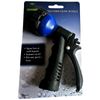 6 PATTERN HOSE NOZZLE ~ Fits Any garden Hose ~ BLUE