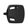 Ergon PT Flat Ergonomic Pedals 9/16", Large, Black