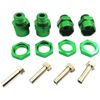 12-to-17mm Conversion Alloy Hex Wheel (4) Hub +10mm Offset for 1/10 Scale RC