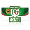 PG Tips Premium Black Tea For a Classic Caffeinated Beverage, Black Tea Bags, 40 Total Bags