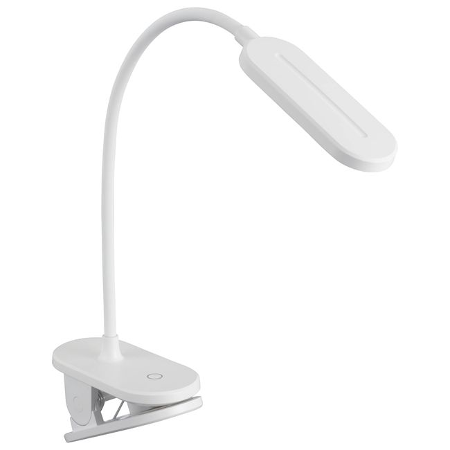 Ohm Electric LTC-LC12U-WN 06-0989 OHM LED Clip Light, Daylight White, White