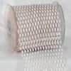 Cream White Stretchglitter Craft Ribbon 4" x 22 Yards