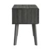 Modway Render Mid-Century Modern End Table or Nightstand in Charcoal, 15 19