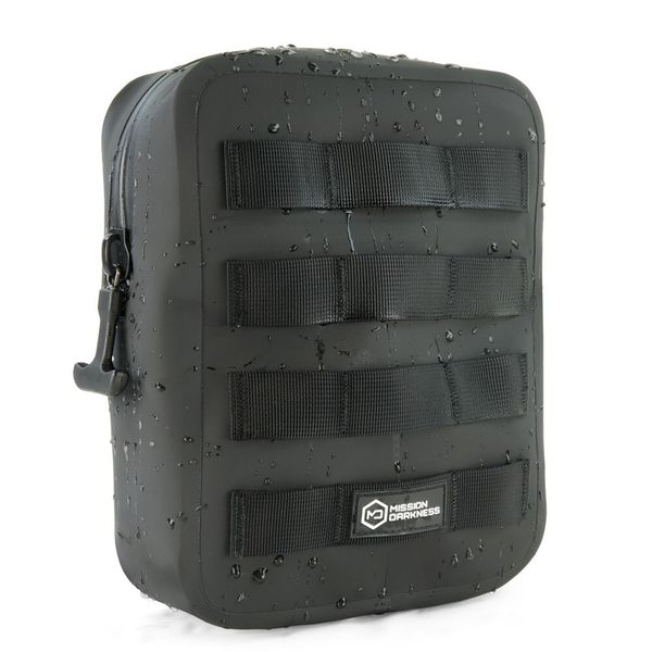 Mission Darkness Dry Shied MOLLE Faraday Pouch - Waterproof RF Blocking Bag
