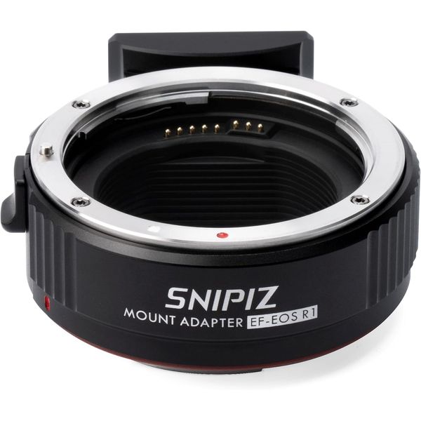 Lens Mount Adapter EF-EOS R1 - Auto Focus Compatible with Canon EF/EF-S Lens to EOS R, EOS RP, EOS R100, EOS R50, EOS R8, EOS R10, EOS R7, EOS R5C, EOS R3, EOS R6, EOS R5 Cameras