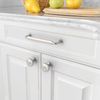 FILTA Brushed Nickel Cabinet Knobs,10 Pack Single Hole Drawer Pulls Round Kitchen Cabinet Handles,Stylish Drawer Knobs Dresser Pulls for Bathroom Cabinets