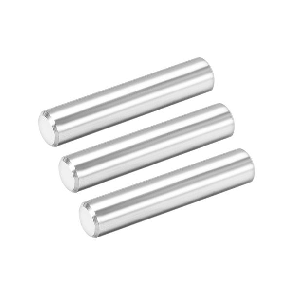 uxcell Dowel Pins 12mm x mm 304 Stainless Steel Cylindrical Shelf Support Pins 3pcs 10mm X 50mm