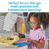 Learning Resources Subtraction Practice Board, Ages 3+, Learn Addition, Self-Checking Activity Board for Independent Learning, Solve 81 Maths Problems