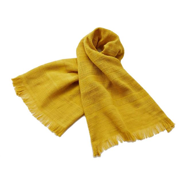 Imabari Towel Imabari Scarf 70 Short (21. Mustard)