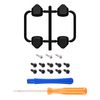 eXtremeRate Ergonomic Split Dpad Buttons (SDP) for ps5 Controller, Black Independent Dpad Direction Buttons for ps5, for ps4 All Model Controller