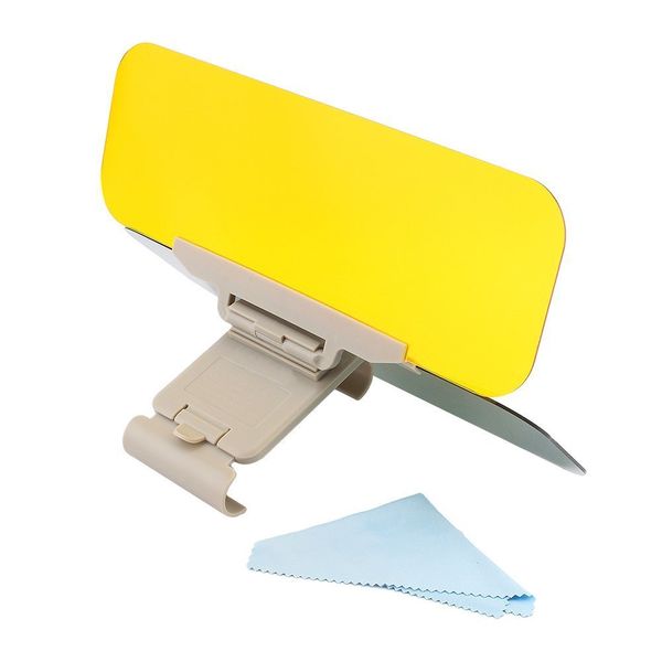 2-in-1 Auto Blendschutz Sonnenblende Tag und Nacht Blendschutz, Anti-Blenden und Anti-UV Auto Windschutzscheibe Visier