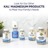 KAL Stress B Mag Glycinate, B Complex Vitamins Plus Magnesium, Active Forms