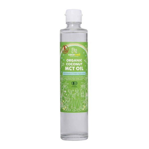 Cocowell Organic Coconut MCT Oil, 9.8 oz (280 g) (300 ml)