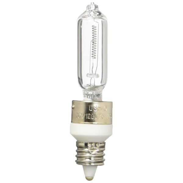 Ushio BC6428 1000988 - JCV120V-75WGSN/E11 Screw Base Single Ended Halogen Light Bulb