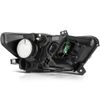 Headlights Assembly For 2015 2016 2017 Ford Mustang Front Left Black Clear Lamp