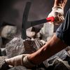 24oz Masons Hammer Brick Masonry - Builders Hand Tools, Strong Handle Grip, Block, Bricklayer | Strong, Robust, Builders, Constructors, Hand Tool