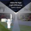 2-Pack LED Security Lights Motion Sensor 10,000LM 90W Outdoor W/Remote Control
