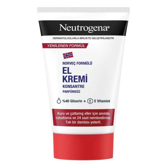 NEUTROGENA EL KREMİ KONSANTRE PARFÜMSÜZ 50 ml