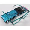 Foster Grant Mirelle AQU Reading Glasses with Sequin Case, Aqua,+2.50
