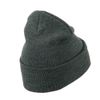 Smile Snowman Embroidered Beanie - Grey OSFM