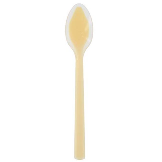 Okabe Yōshi KU-07Y Mouth-Friendly Spoon, One Piece, Deep Shape, Large, Yellow