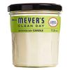 Mrs. Meyer's Clean Day Scented Soy Candle, Lemon Verbena Scent, 7.2 ounce candle (Pack of 2)