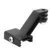 Camera Rail Mount Adapter for 20mm Camera Rail with Adjustable M5 Screw Pole for Insta360 ONE R/X2 Action Camera