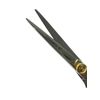 6" Barber Scissors With Adjustable Tension Knob & Curved Finger Rest Razor Sharp