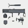 Tomytec 326694 GeoColle Combat Weapons Series DCML04 Launcher Set A NON Scale Plastic Model