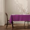 Home Direct Extra Large Rectangular Fabric Tablecloth 140x240cm 55"x94" Violet Purple