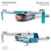 Wrapgrade Skin Compatible with DJI Mini 2 | Accent Color (Caribbean Blue)