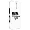 Swiss Engineering - Lustige Schweiz Hülle für iPhone 16 Pro