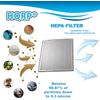 2-Pack HQRP Vital 100 Replacement Filter for LEVOIT 100 Air Purifier 100-RF Part